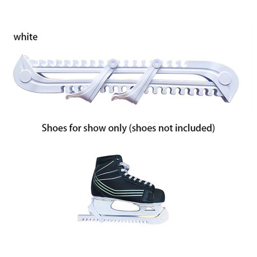 1 Paar Schlittschuhe Skating Blades Protector Schuhe Guards-Weiß 1