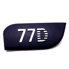 Do pokrywy kadłuba Tabliczka znamionowa do 77D Tabliczka znamionowa Tabliczka znamionowa