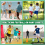 Rete per allenamento di calcio da 2 pezzi, verde 6
