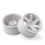 Conjunto de 4 cubos de roda para carro de drift on-road 1/10, 1,9 polegadas, branco. 4