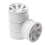 Conjunto de 4 cubos de roda para carro de drift on-road 1/10, 1,9 polegadas, branco. 1