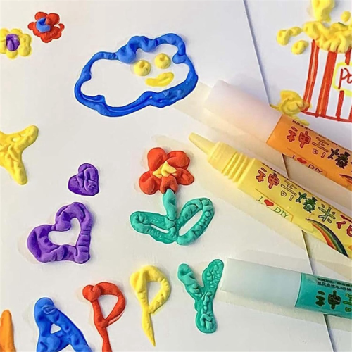 12PCS Magic Puffy Pens for Kids, Magic Popcorn Pens 2