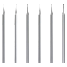 Zestaw 6 frezów kulkowych, trzpień 3/32 cala, frezy kuliste, wiertła rzeźbiarskie (1,2 mm)