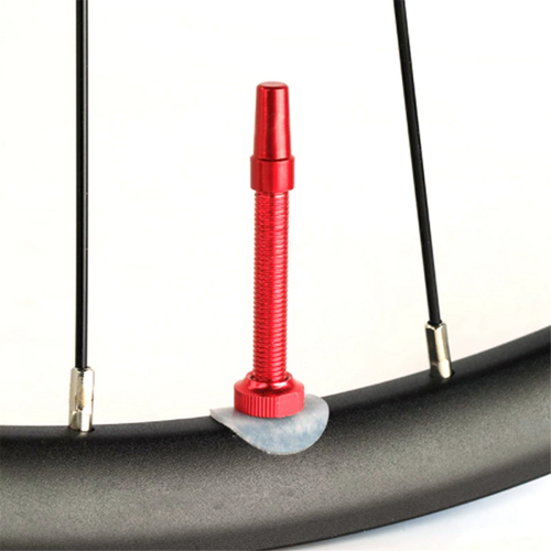 Βαλβίδα αέρα Tubeless, για ποδήλατα βουνού δρόμου, σετ βαλβίδων μαύρου χρώματος - 44mm 2