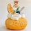 Cute Bear Food Picks Cake Dessert Toothpicks Fruit Forks 6