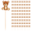 Cute Bear Food Picks Cake Dessert Toothpicks Fruit Forks 3