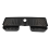 Kitchen Faucet Absorbent Mat Sink Splash Guard Silicone Black 1