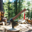 Solid Wood Handle Camping Hatchet Tools Wood Part Accessory Handle 2