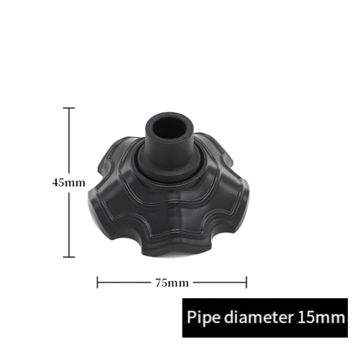 Conjunto de 4 protetores antiderrapantes para pés de cadeiras e bancos de camping de 15 mm 1