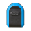 Key Safe Box Weatherproof 4 Digit Combination, Black & Blue 1