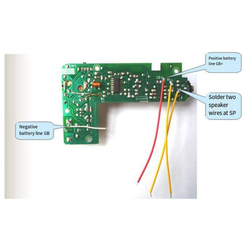 210SP Radio Assembly Kit Not Included Batteries Kit 1