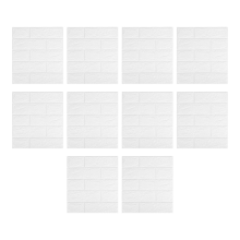 Naklejki ścienne 3D 1.3D, samoprzylepna tapeta dekoracyjna, 10 szt.