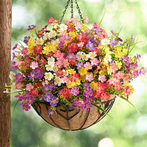 For Outdoors,6 Bundles Artificial Plants Outdoor 2
