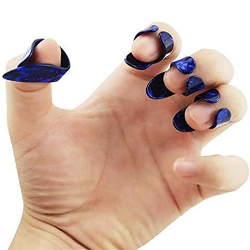 Púas de celuloide para guitarra (24 púas para el índice) 2