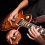 Púas de celuloide para guitarra (24 púas para el índice) 6