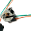 2 supports de lampe halogène pour phares antibrouillard K7 H1 4