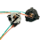 2 supports de lampe halogène pour phares antibrouillard K7 H1 5