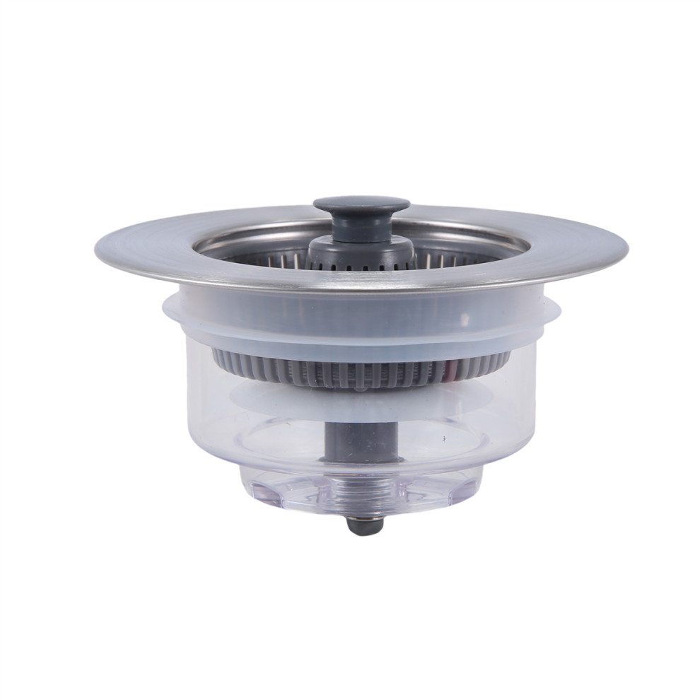 Sink Odor Filter, Stainless Steel Sink Bounce Core Drain Strainer 4712683789252