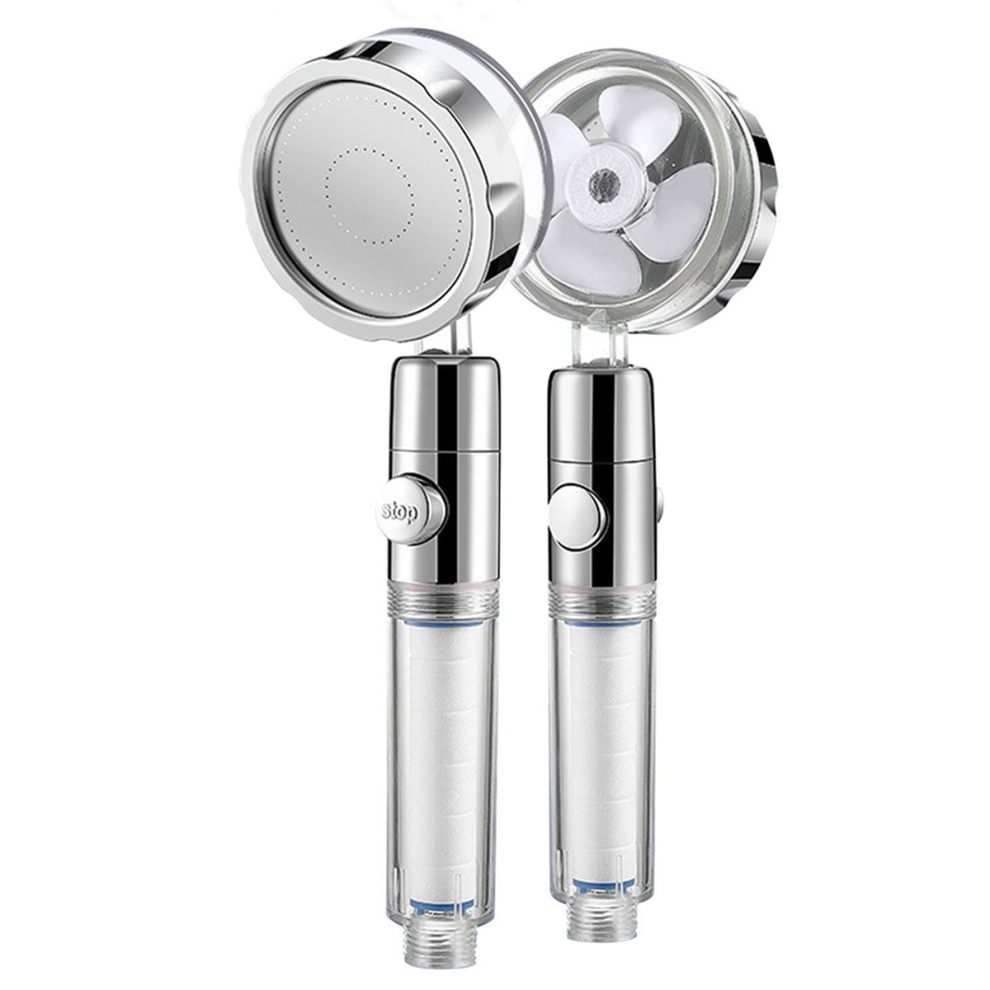 Supercharged Shower Head Shower Head High Pressure Shower Set White 4712683728381