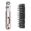 Flat Head Mini Ratchet Wrench 90 Degree Offset Screwdriver Handle Set 4