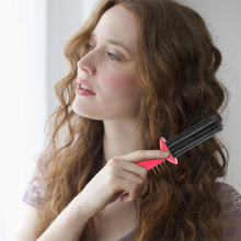 Hot Air Curler Comb Hot Air Styling Brush Hair Curling Roll Comb