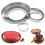 Forma de aço inoxidável para tortas, bolos e mousses, 7 cm 5