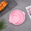 4Pcs Cake Pan Round Cake Layer Set Silicone Bakeware Mold,Blue,4Inch 2