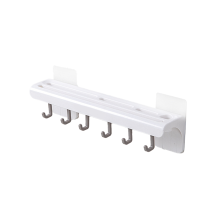 Suporte de parede para facas de cozinha, prateleira para armazenamento, branco