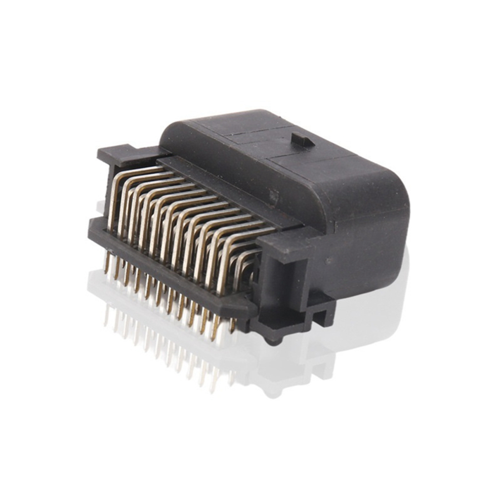 33 Pin 1554461-2 Automotive Ecu Wire Connector Male Plug Black 4712683700189