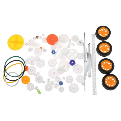 Scientific Experiment Model Package Replacement Part DIY Car Gear Set