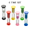 6Pcs Sand Plastic Hourglass Timer Sandglass Small Sand Clock Timer 2