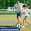 2PCS Football Kick Trainer, Soccer Return Trainer Net ,Blue+Green 6