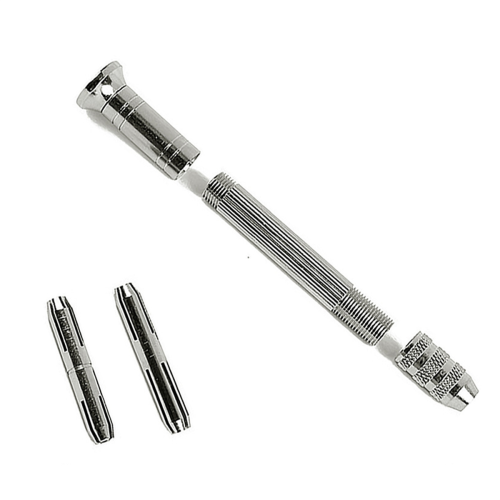 11Pcs Hand Twist Drill Set 0.5-2.0mm Woodworking Hand Punch Tool Kit 1