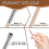 12 extensores de lápiz de madera para artistas 3