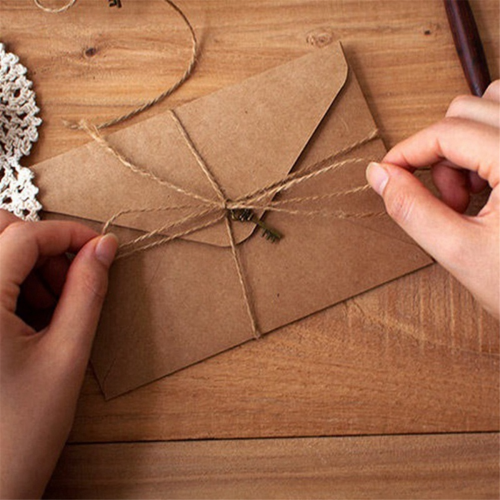 Χαρτί γραφής 12 τεμαχίων Vintage Kraft Paper, Ευρωπαϊκό Στυλ, Αριθμός 8