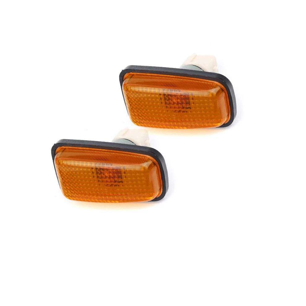 Car Side Marker Repeater Lamp Indicator For 106 306 406 806 108 Amber/Light 4852847341886