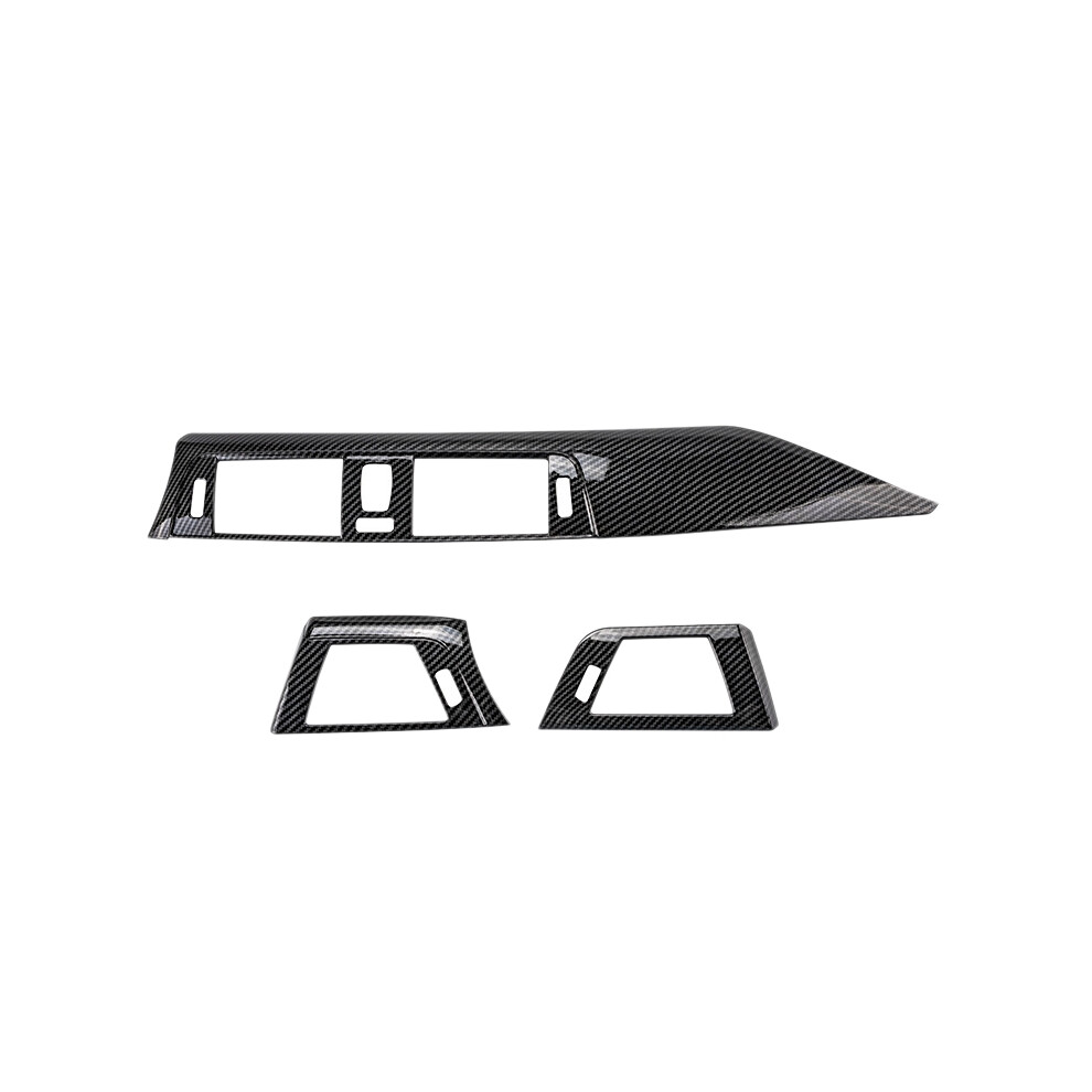 Carbon Fiber Center Console Air Outlet Panel Trim Instrument Panel Trim For 3 Series 320Li F30 F35 2013-2019 4852847342050