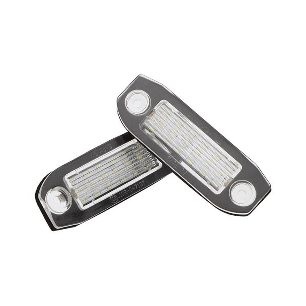 2Pcs Car Led License Plate Super Bright Canbus For S80 Xc90 S40 Xc60 S60 C70 V50 Xc70 V70 Light/White 4852847339760