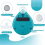 Silent Non Ticking Waterproof Shower Timer Magnetic Back Battery Operated Digital Timer Small Size Cute Timer 3