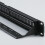 19-Inch 1U Cabinet Rack Through 24-Port CAT6 Patch Panel RJ45 Network Cable Adapter Jack Modular Patch Panel 4