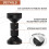Adjustable Threaded Bed Frame Anti-Shake Tool for Bed,Headboard Stoppers,Prevent Loosening Anti-Shake Fixer(2Pcs Black ) 4