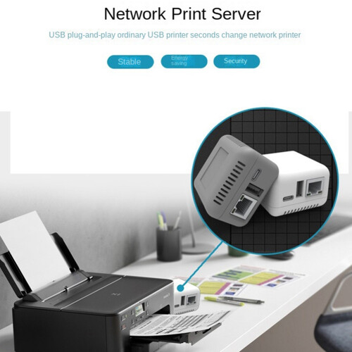 Mini NP330 Network USB 2.0 Print Server(WIFI Version) 2