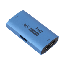 Extendeur compatible 8K, répéteur 8K, amplificateur de signal HD, convertisseur vidéo, adaptateur compatible