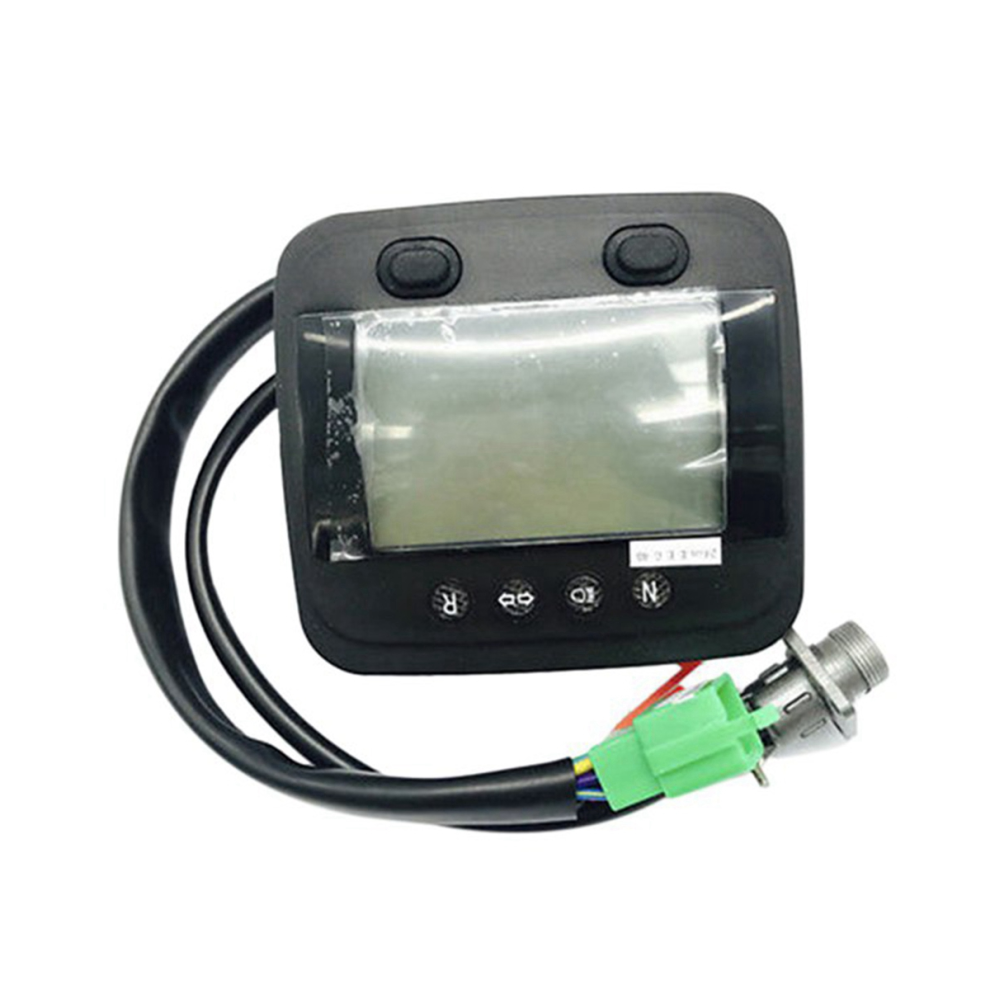Motorcycle Lcd Speedometer Digital Led Odometer For Linhai Atv250-260 300-400Cc Black 4852847349967