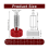 2 Packs Red Hand Retractable Spring Plunger with Knurled Handle M6 Type for Rolling Toolbox 2