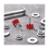 2 Packs Red Hand Retractable Spring Plunger with Knurled Handle M6 Type for Rolling Toolbox 3