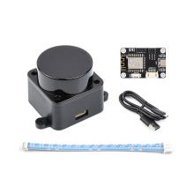 Sensor Lidar DTOF STL27L 360 omnidirecional, medição de alcance por tempo de voo, porta serial UART