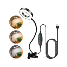 48 LED Schreibtischlampe Clip auf Schreibtischlampe 360  Flexible Lesetischleuchte Augenschonende USB-Klemmlampe für Bett Schreibtisch Werkbank-A