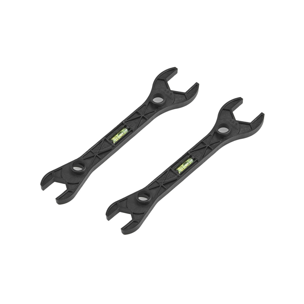 2 Pieces Of Ppr Hose Nut Plastic Shower Wrench Shower Mixer Valve Faucet Mounting Wrench With Level Gauge. 4852847358334