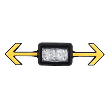 Fahrradhelm-Licht, Rücklicht, wiederaufladbar, Blinker, Licht, kabellose Fernbedienung, Mountain Road Bikes Scooter Teil, Schwarz